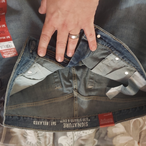 Men's Levi's signature Levi-Strauss jeans 32 by 32 - Picture 4 of 7